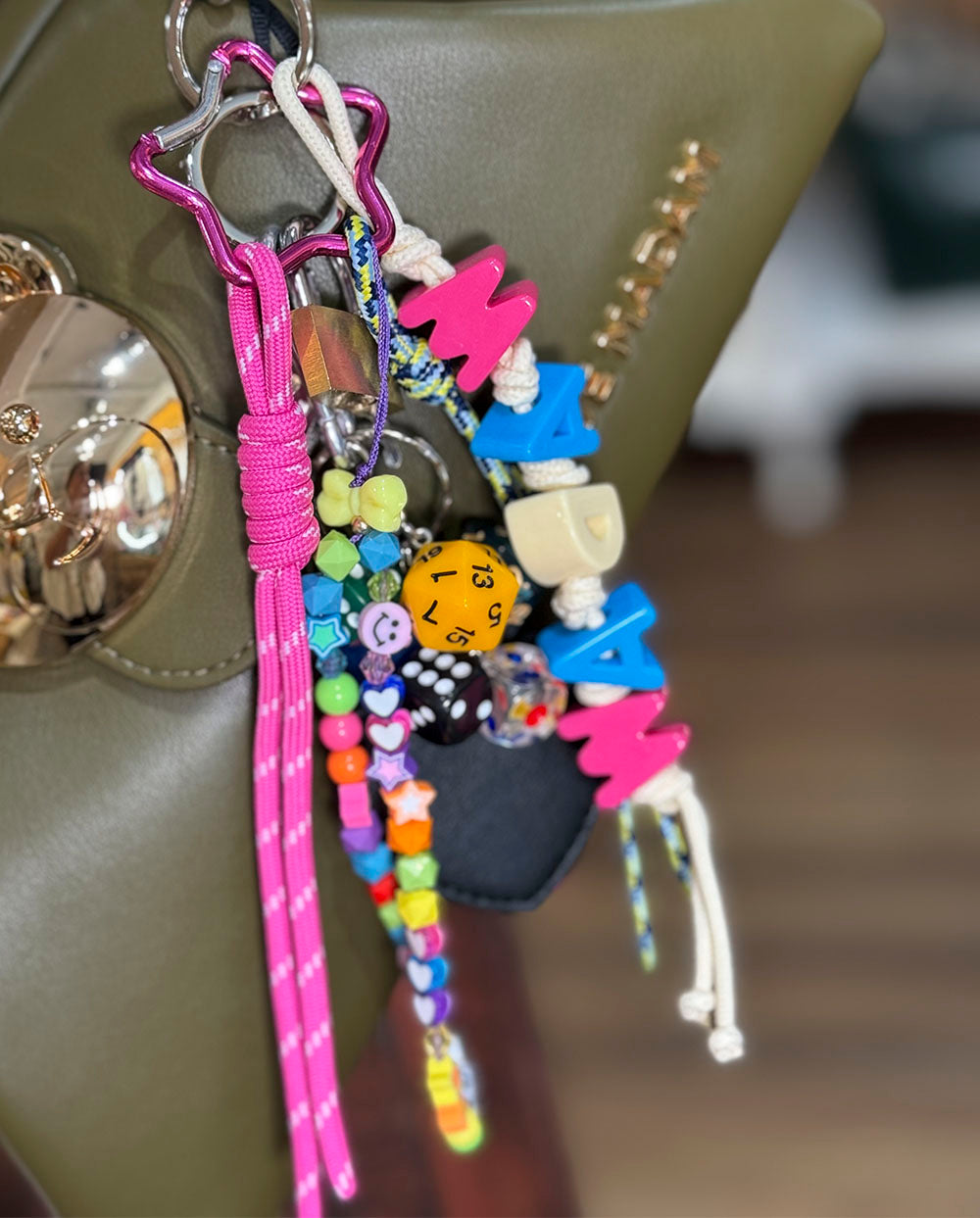 Charm Love llavero para bolso Rue Madam Paris