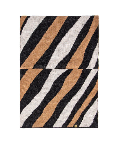 Bufanda animal print crudo Rüga