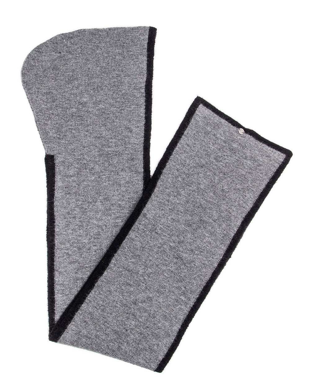 Bufanda capucha gris Rüga