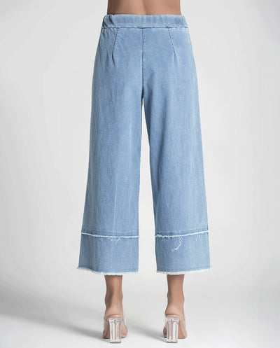 Pantalón culotte azul Rüga