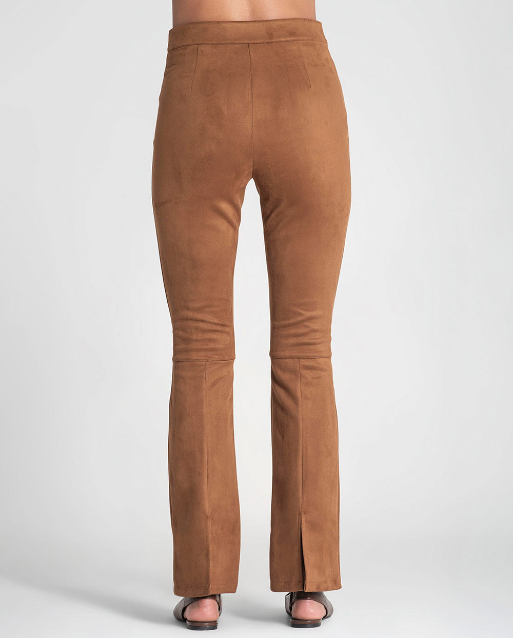 Pantalón flare camel Rüga