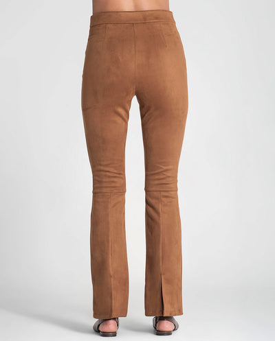 Pantalón flare camel Rüga