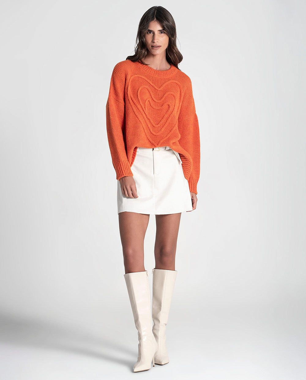 Jersey corazones naranja Rüga