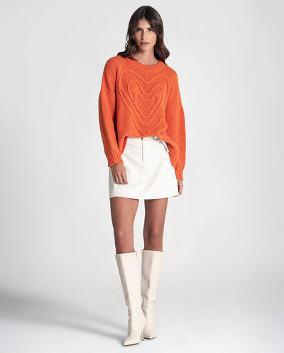Jersey corazones naranja Rüga