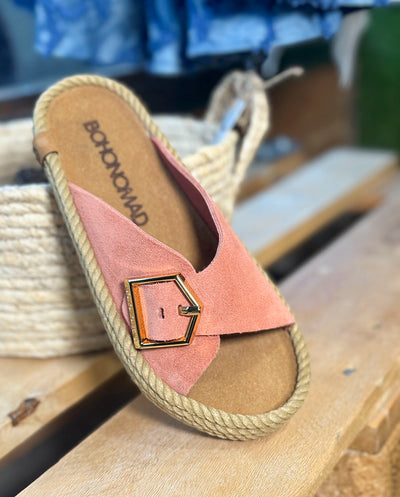 Sandalia Casablanca rosa blush Bohonomad