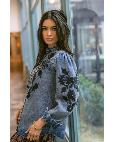 Sobre camisa Floral cosmos Piti Cuiti