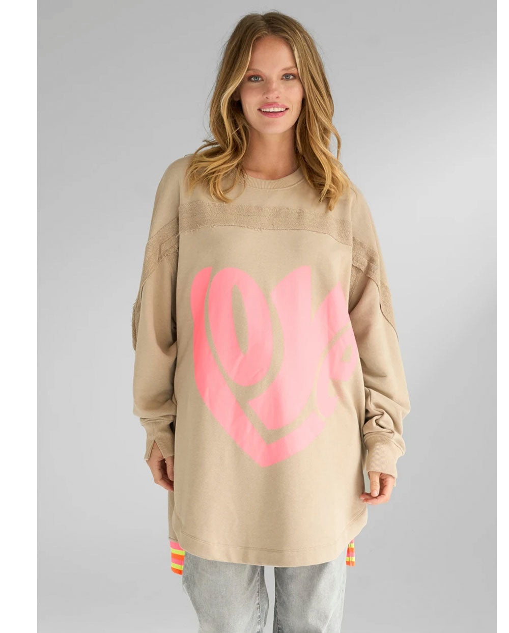 Sudadera larga Love arena Miss Goodlife