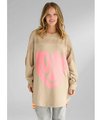 Sudadera larga Love arena Miss Goodlife