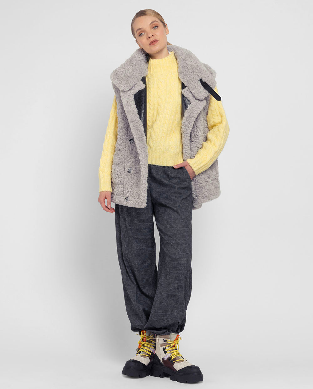 Chaleco reversible negro Urban Code