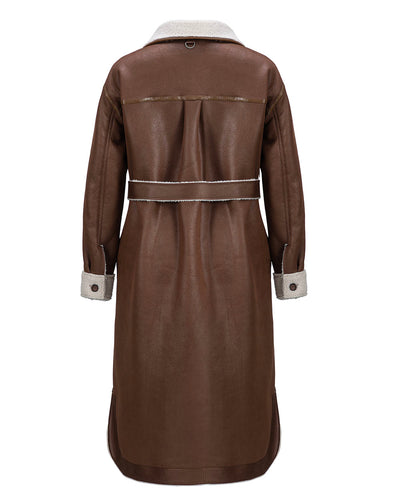 Abrigo reversible cognac Urban Code