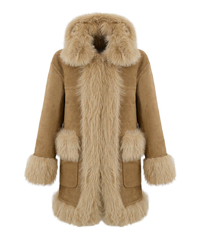 Chaquetón reversible capucha caramelo Urban Code