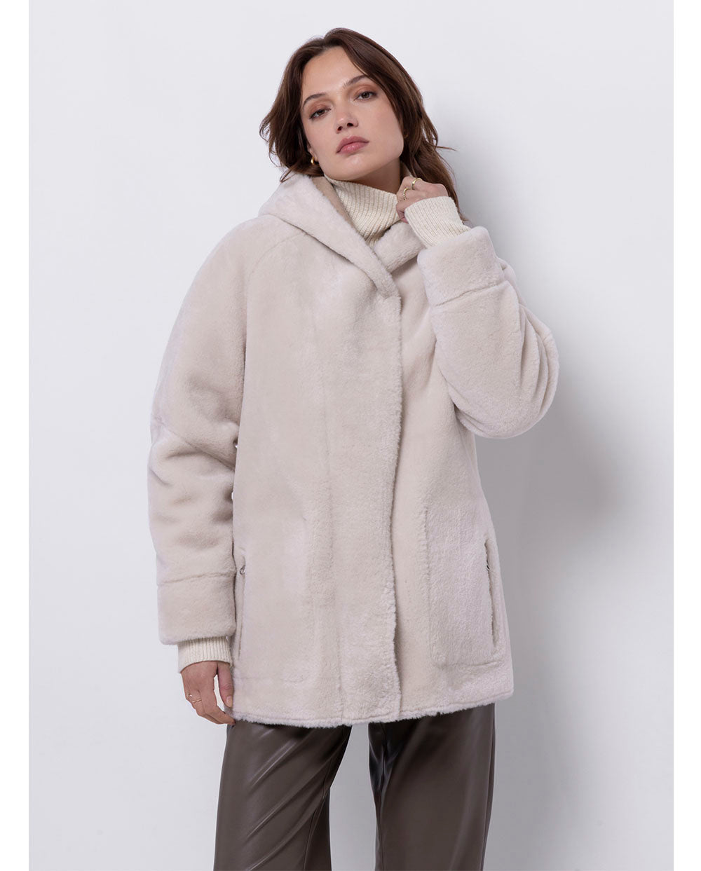 Chaqueta reversible capucha topo Urban Code