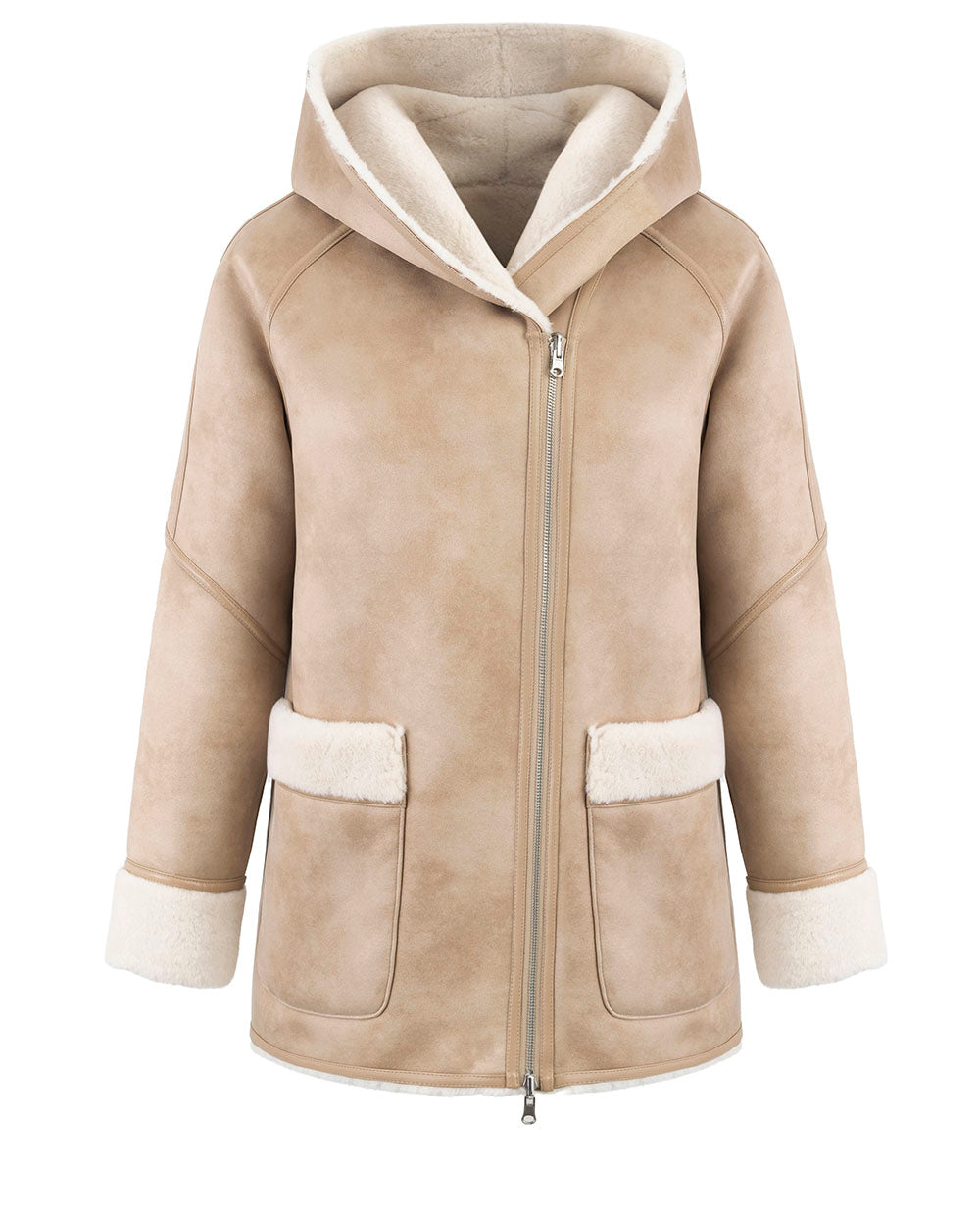 Chaqueta reversible capucha topo Urban Code
