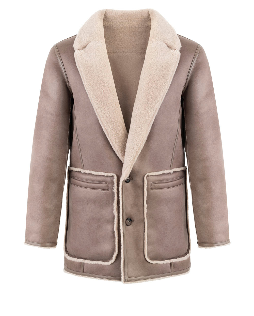 Chaqueta reversible solapas topo Urban Code