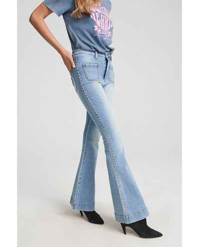 Vaqueros Tachas Jeans Fetiche Suances