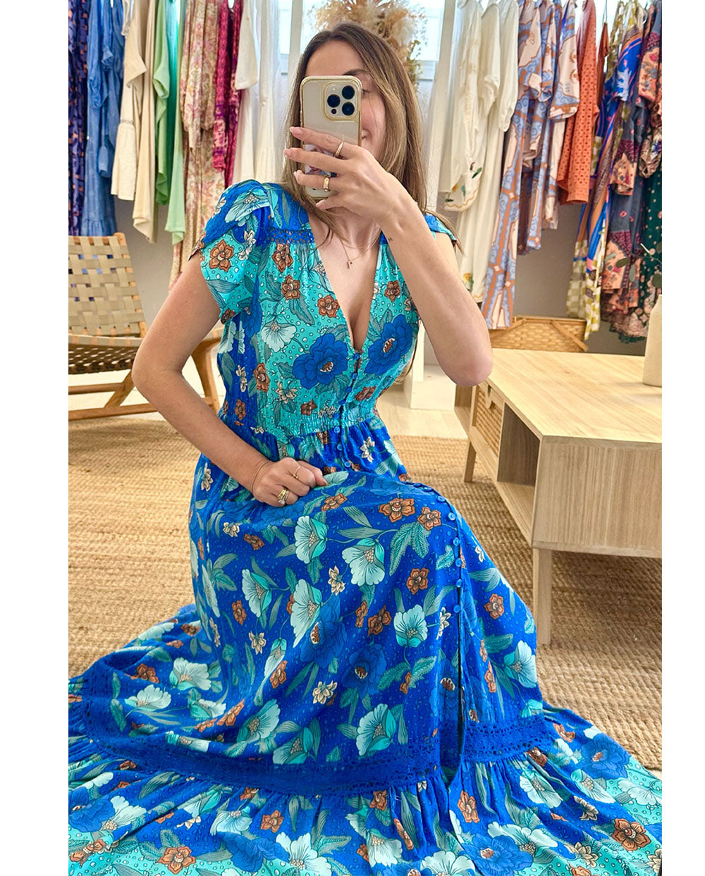 Vestido Carmen Love in mist Jaase