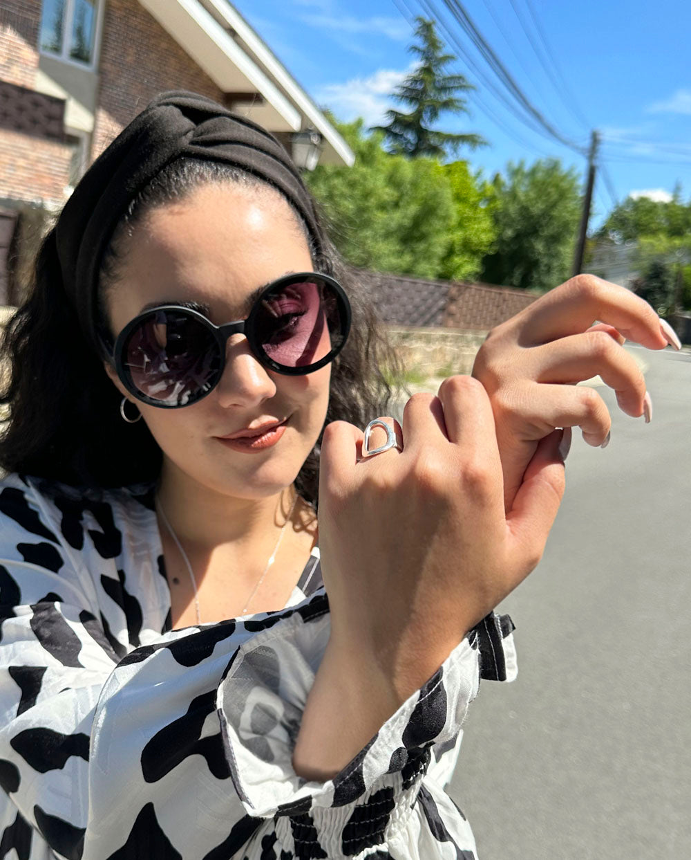 Anillo Reina Letizia Signature plata Karen Hallam – Suma s Moda