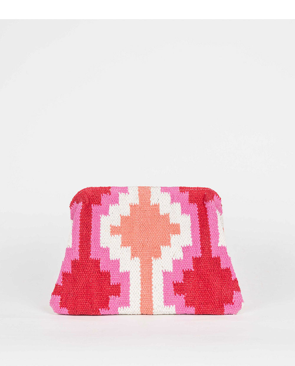 Bolso Clutch Yucatan multicolor rosa Piti Cuiti
