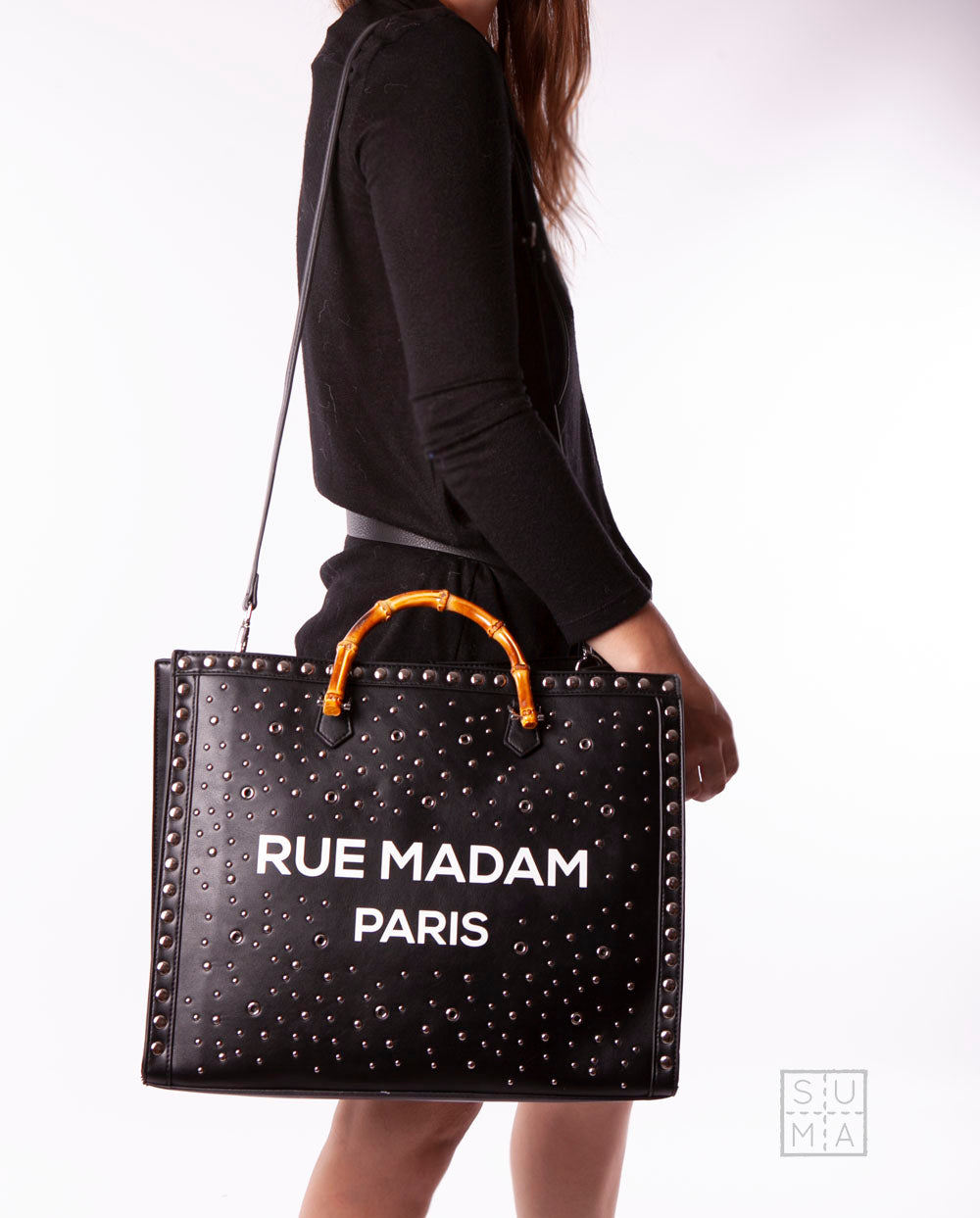 Bolso Metropolitan T Negro Rue Madam Paris Suma s Moda Bolso Metropolitan T Negro Rue Madam Paris Suma s Moda