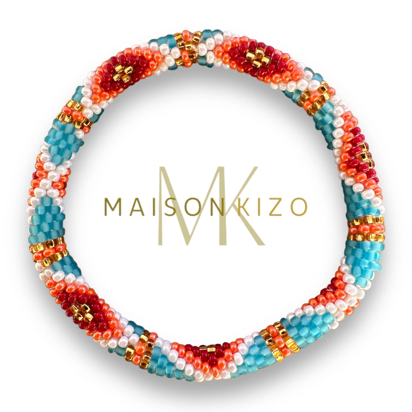 Pulsera nepalí multicolor A63