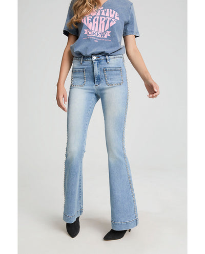 Vaqueros Tachas Jeans Fetiche Suances