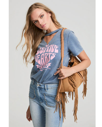 Camiseta Positive Hearts Fetiche Suances