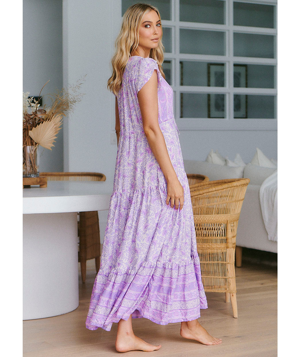 Vestido largo Melissa Violet Jaase