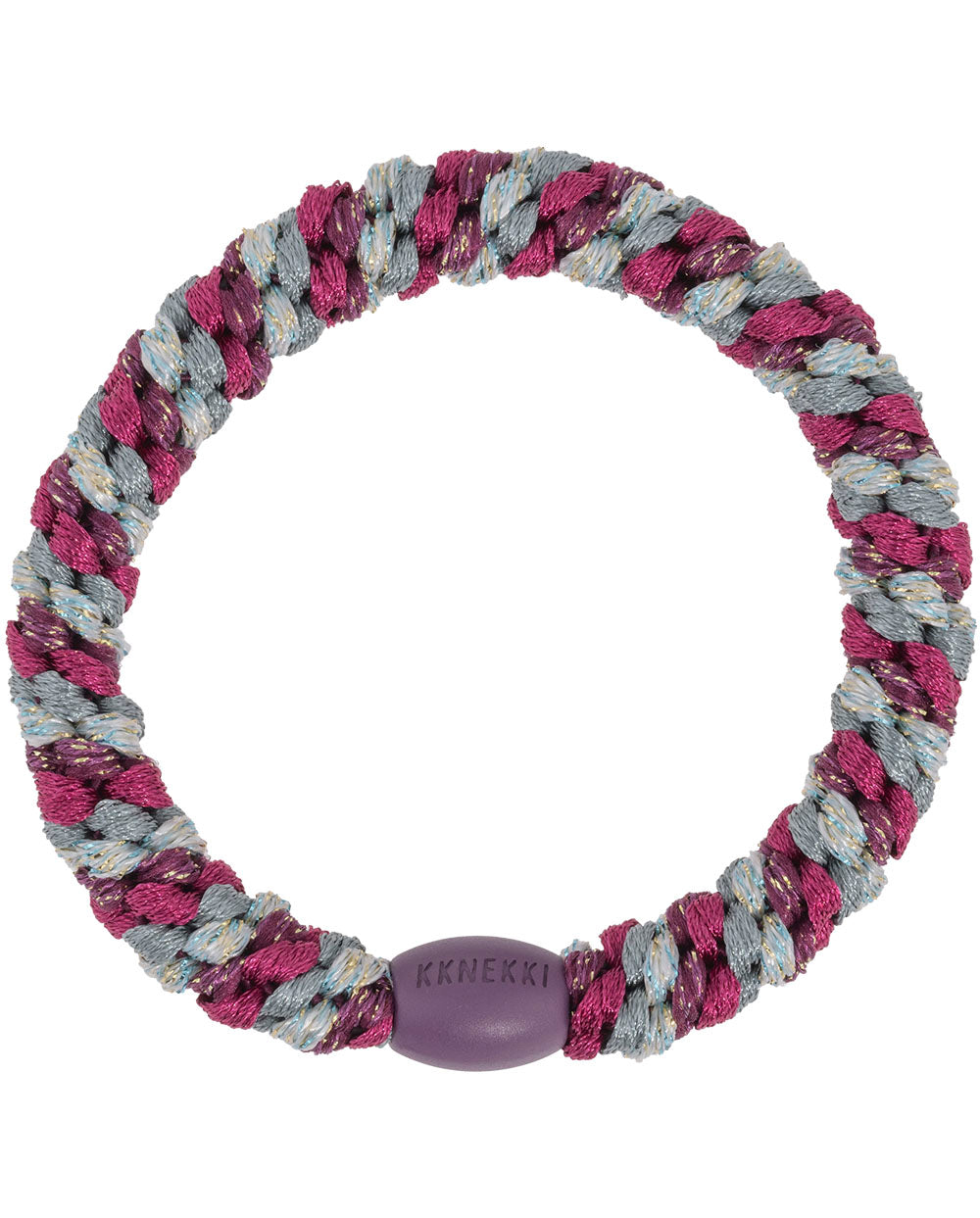 Goma pelo Kknekki glitter mix uva-aqua