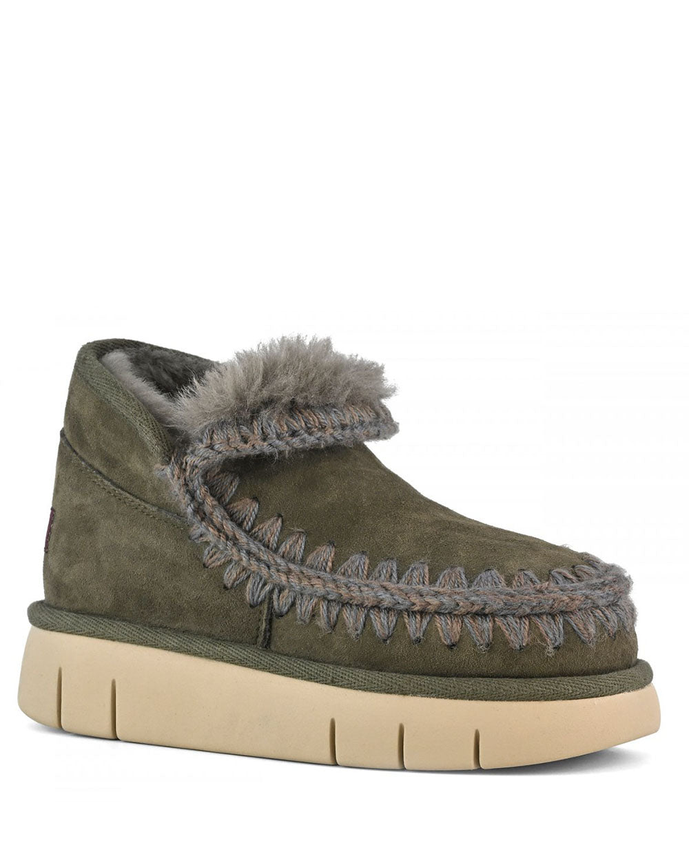 MOU Eskimo Bounce sneaker negro oliva