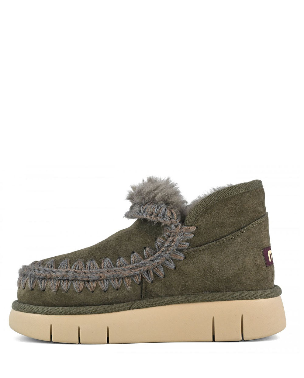 MOU Eskimo Bounce sneaker negro oliva