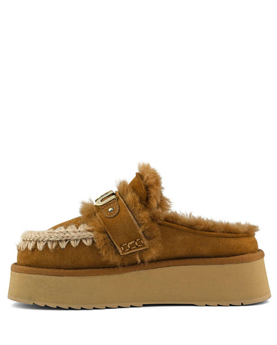 Plataforma Mou Clog Eskimo cinza