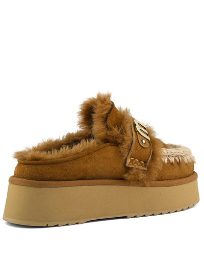 Plataforma Mou Clog Eskimo cinza