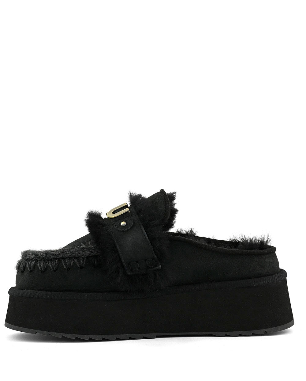 Plataforma Mou Clog Eskimo cinza