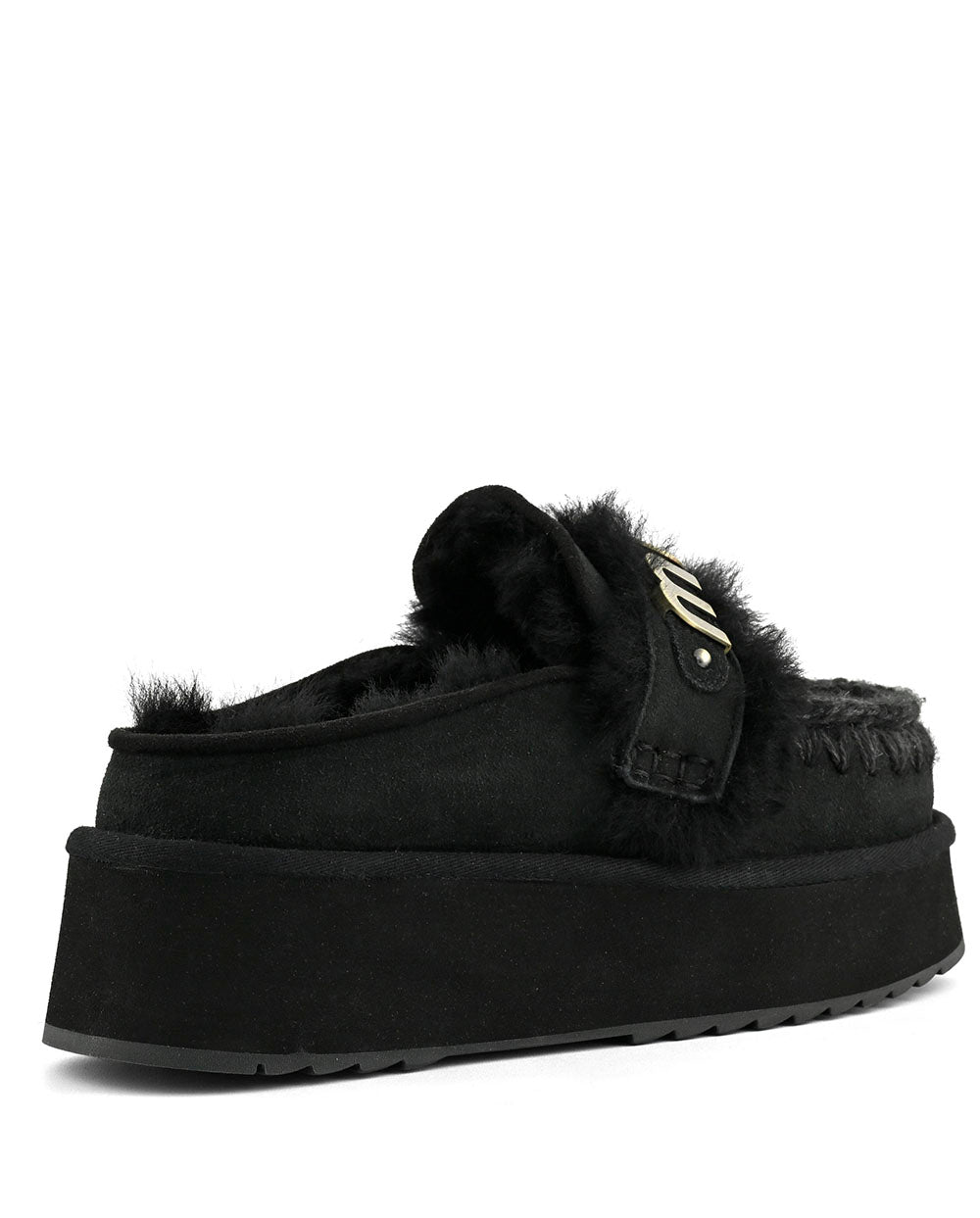 Plataforma Mou Clog Eskimo cinza