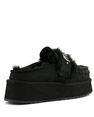 Plataforma Mou Clog Eskimo cinza