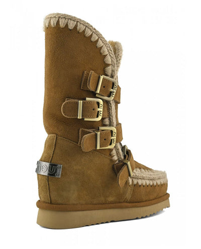 MOU Eskimo Eskimo inner wedge tall buckle marrón cog