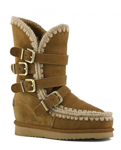 MOU Eskimo Eskimo inner wedge tall buckle marrón cog