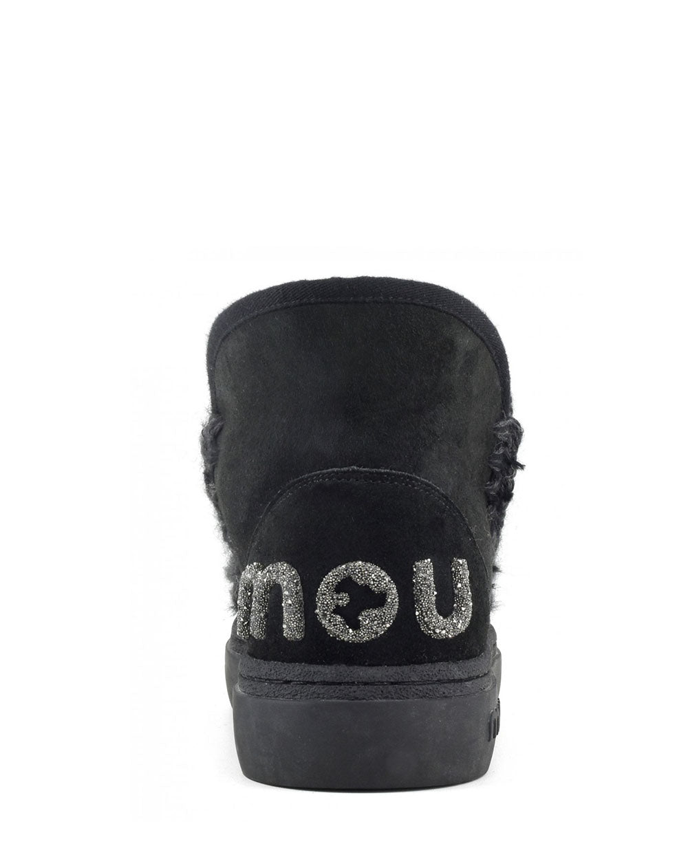 MOU Eskimo Sneaker Bold glitter logo negro