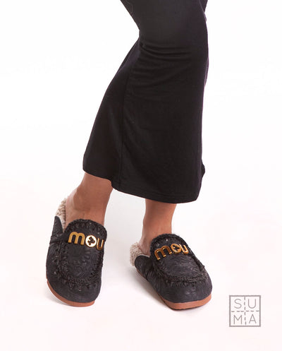 Mou Winter bio italian leather black