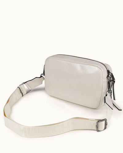 Bolso Crosbody Camera C/White blanco Munich