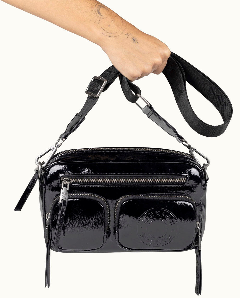 Bolso Crosbody Camera C/Black negro Munich