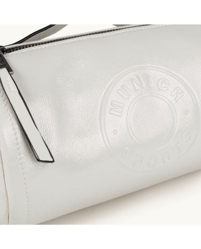 Bolso Crosbody Barrel C/White blanco Munich