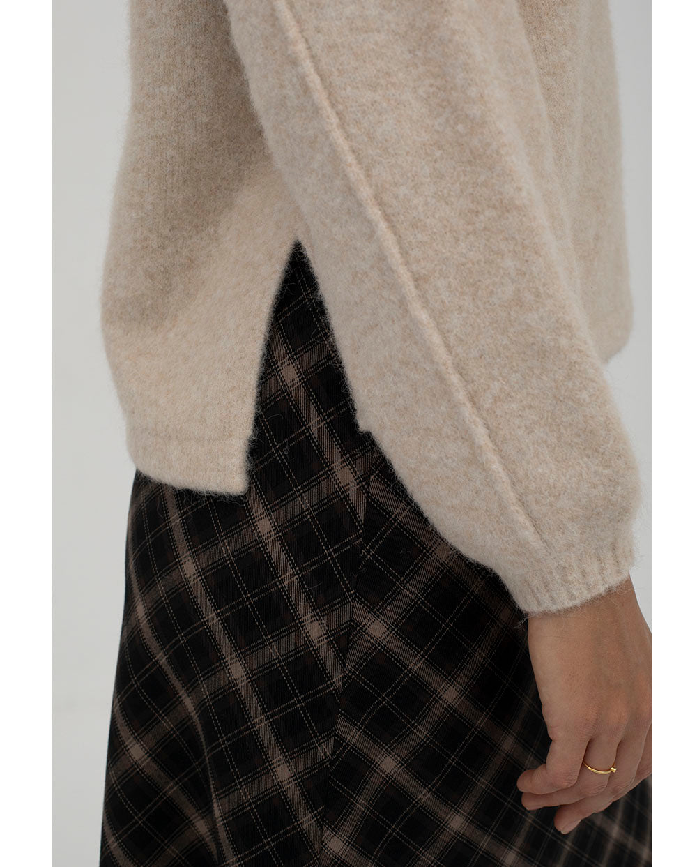 Jersey Alajuela Beige Mus & bombón