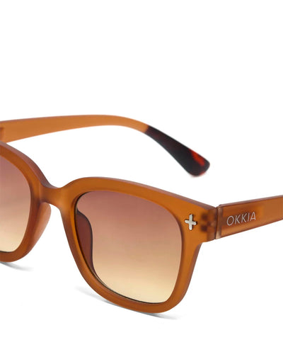 Gafa sol Giovanni  012 marron Okkia