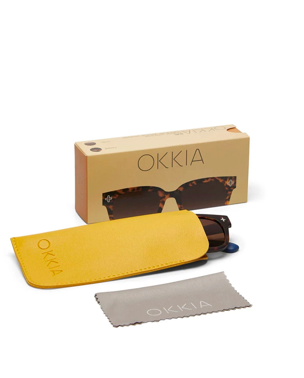Óculos de sol castanhos Giovanni 012 Okkia