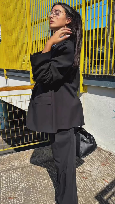 Pantalon traje negro Odi et Amo