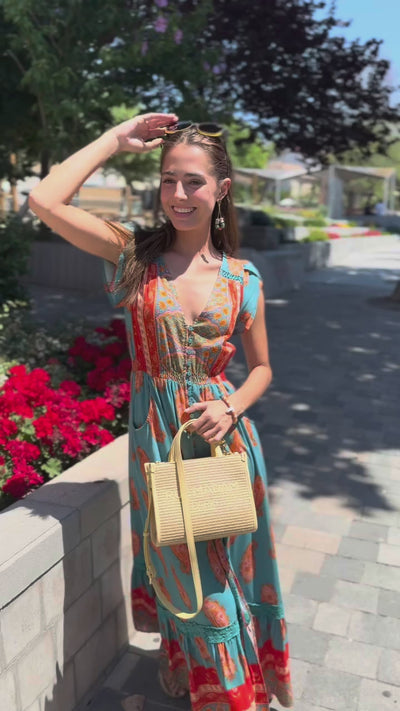Vestido Carmen Paisley Dreams Jaase