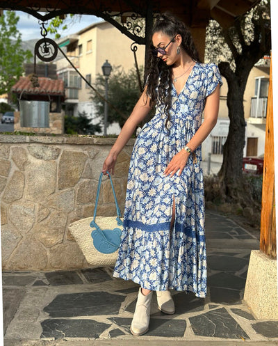Bolso Palm Teddy Azul Rue Madam Paris