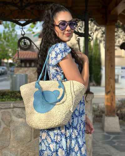 Bolso Palm Teddy Azul Rue Madam Paris