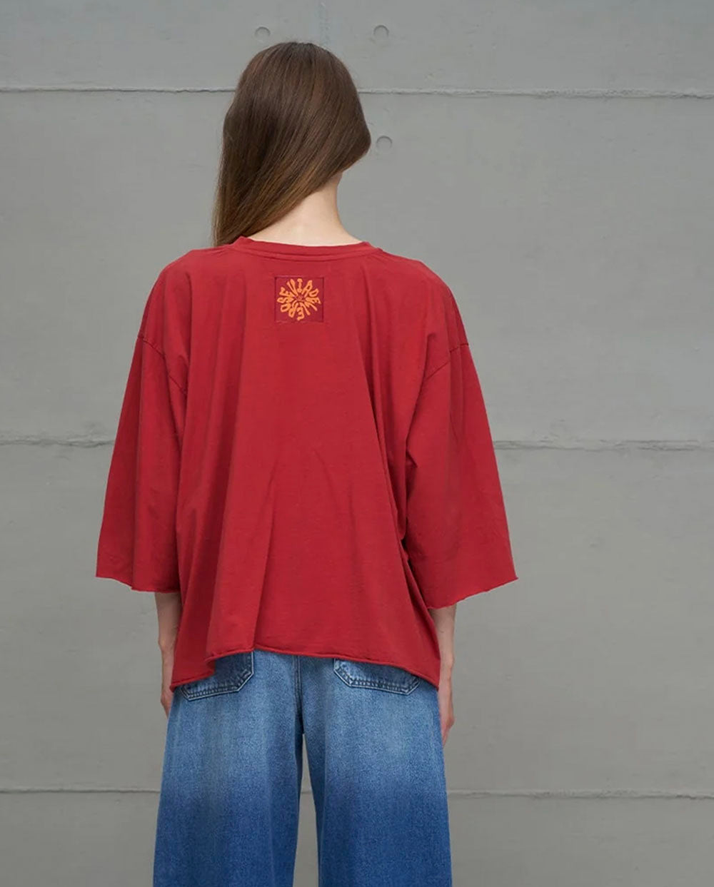 Camiseta Be Free rojo 18035 #VDR Viadellerose